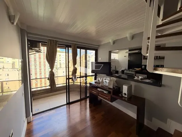 Apartamento com 69m² 1 quarto e 2 banheiros, à venda, no bairro Jardim Paulista em São Paulo