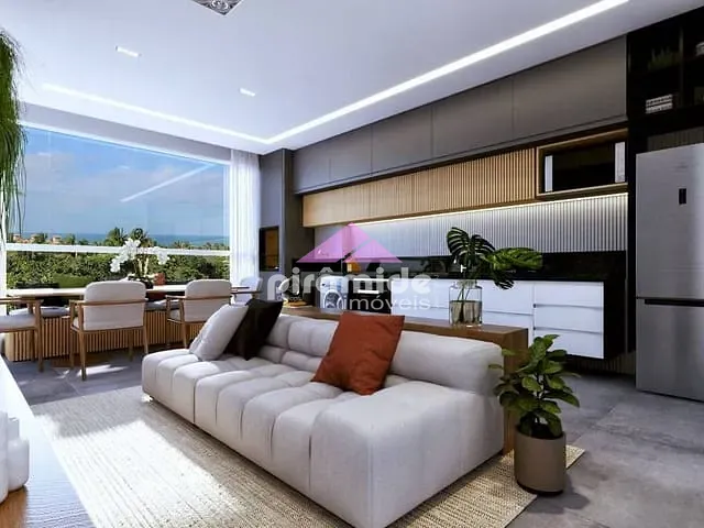 Apartamento com 44m² 1 quarto e 1 banheiro, à venda, no bairro Martim de Sá em Caraguatatuba