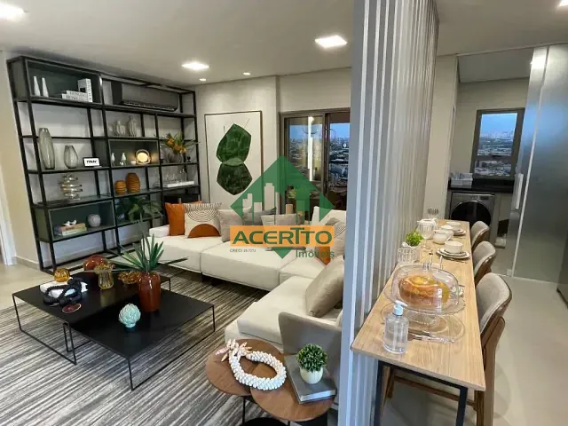 Apartamento com 89m² 2 quartos e 3 banheiros, à venda, no bairro Jardim Nova Yorque em Araçatuba