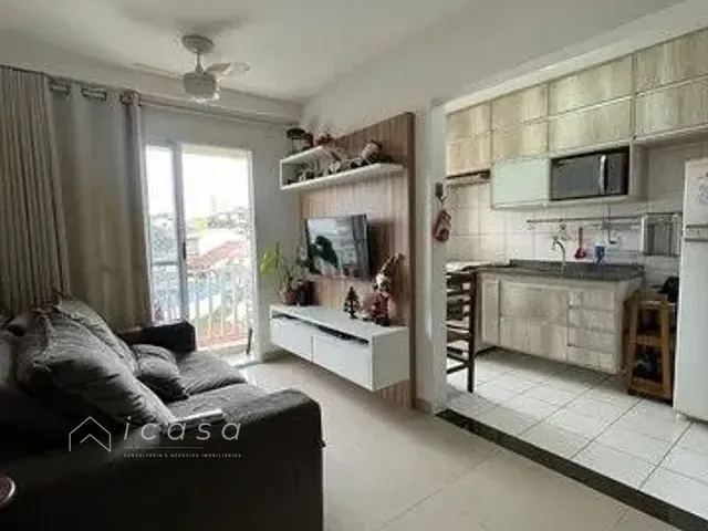 Apartamento com 50m² 2 quartos e 1 banheiro, à venda, no bairro Parque Residencial Flamboyant em São José dos Campos