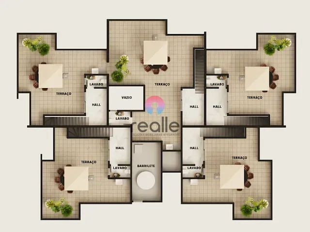 Cobertura / Penthouse com 54m² 2 quartos e 2 banheiros, à venda, no bairro Santa Branca em Belo Horizonte