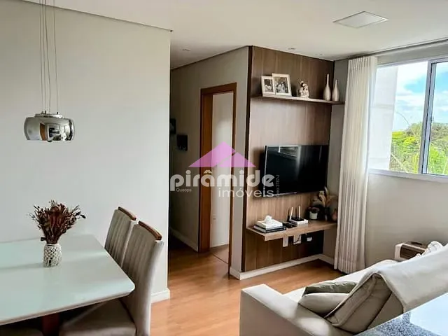 Apartamento 2 quartos e 2 banheiros, à venda, no bairro Jardim das Indústrias em São José dos Campos