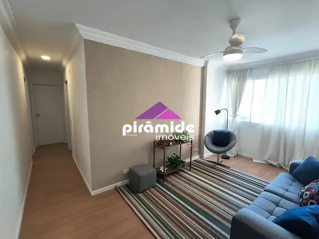 Apartamento com 65m² 2 quartos e 2 banheiros, à venda, no bairro Centro em São José dos Campos