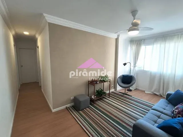 Apartamento com 65m² 2 quartos e 2 banheiros, à venda, no bairro Centro em São José dos Campos