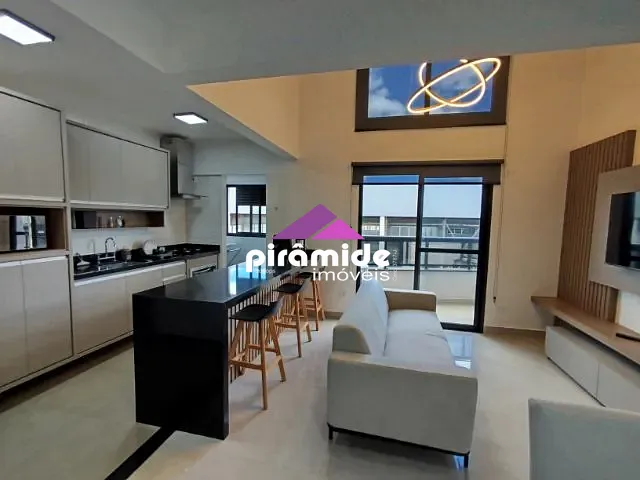Apartamento 1 quarto e 2 banheiros, à venda, no bairro Jardim Aquarius em São José dos Campos
