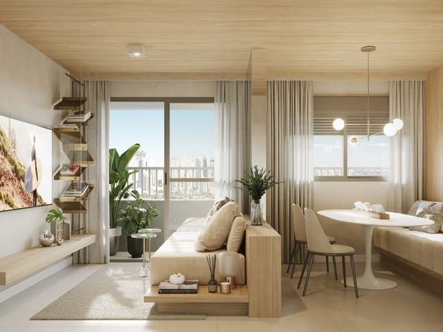 Apartamento com 39m² 2 quartos e 1 banheiro, à venda, no bairro Pompeia em São Paulo