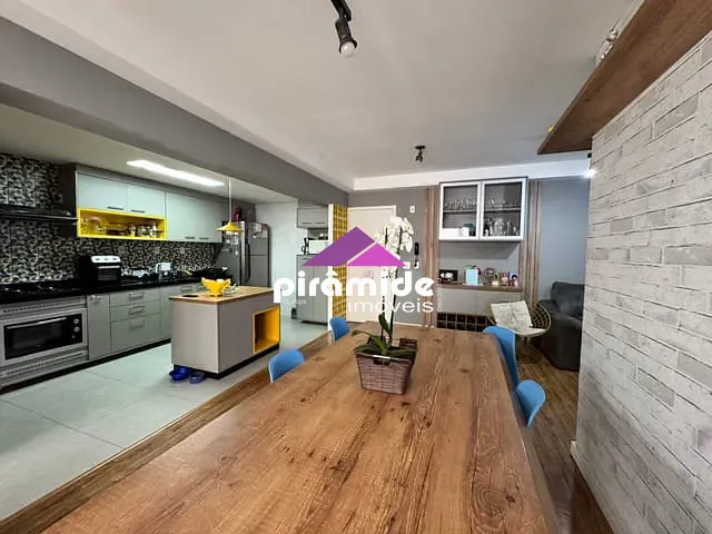 Apartamento 3 quartos e 2 banheiros, à venda, no bairro Jardim Aquarius em São José dos Campos