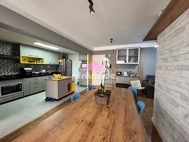 Apartamento 3 quartos e 2 banheiros, à venda, no bairro Jardim Aquarius em São José dos Campos