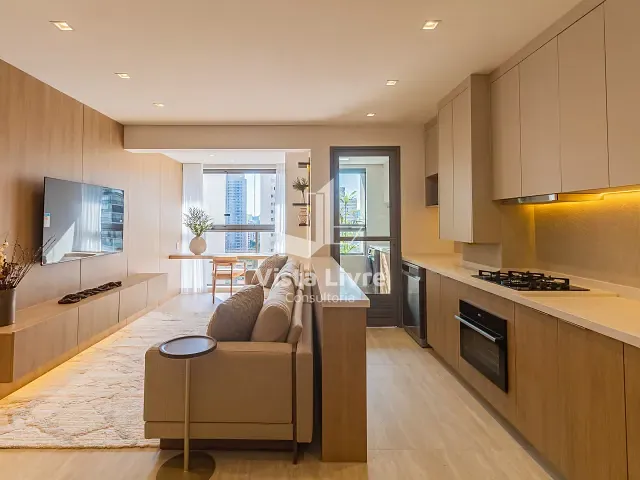 Apartamento com 81m² 2 quartos e 2 banheiros, à venda, no bairro Brooklin Paulista em São Paulo