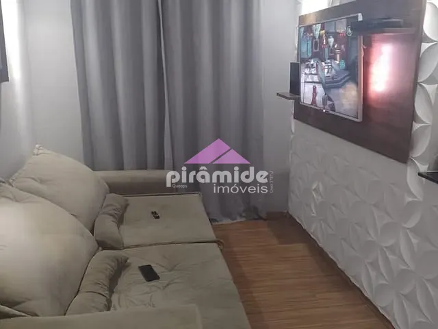 Apartamento com 48m² 2 quartos e 1 banheiro, à venda, no bairro Vila Tesouro em São José dos Campos