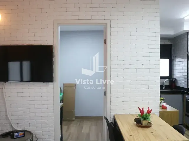 Apartamento com 34m² 2 quartos e 1 banheiro, à venda, no bairro Barra Funda em São Paulo