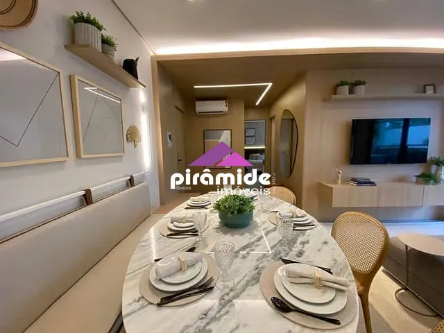 Apartamento com 70m² 2 quartos e 2 banheiros, à venda, no bairro Jardim Aquárius em São José dos Campos