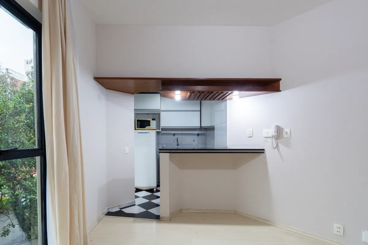 Apartamento para venda em Moema com 1 quarto, 33m²