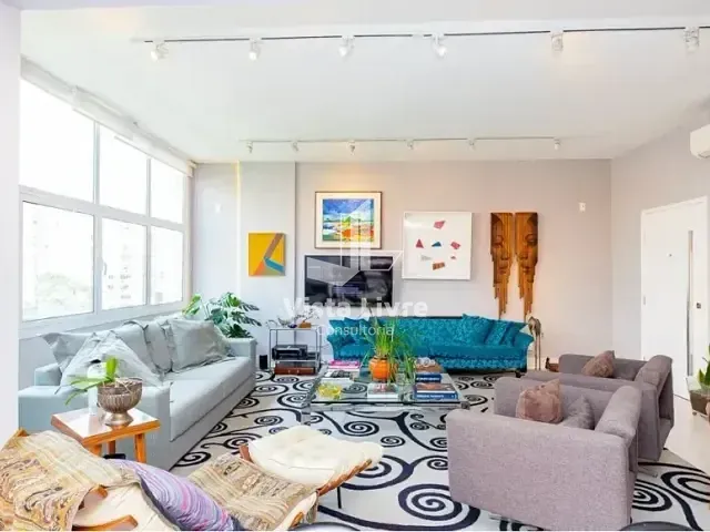Apartamento com 133m² 2 quartos e 2 banheiros, à venda, no bairro Jardim Paulista em São Paulo