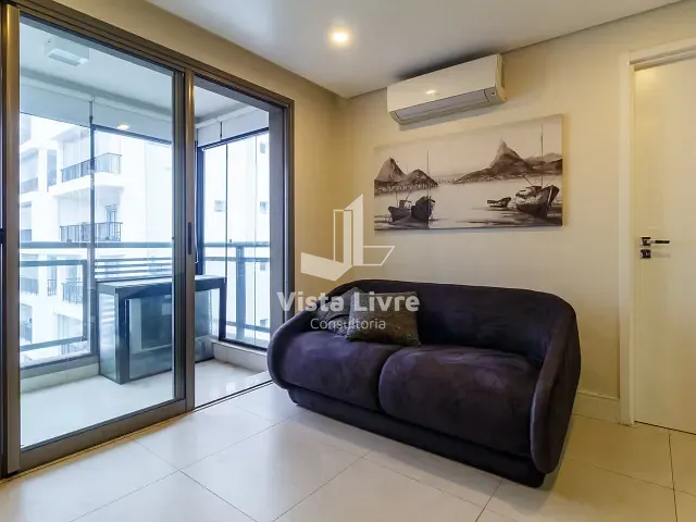 Apartamento com 36m² 1 quarto e 1 banheiro, à venda, no bairro Cidade Monções em São Paulo