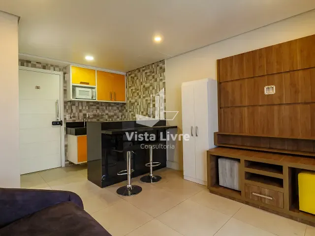 Apartamento com 36m² 1 quarto e 1 banheiro, à venda, no bairro Cidade Monções em São Paulo