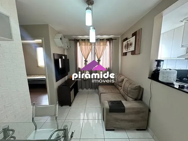 Apartamento 2 quartos e 1 banheiro, à venda, no bairro Palmeiras de São José em São José dos Campos