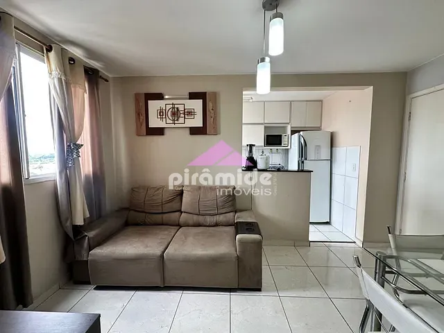 Apartamento 2 quartos e 1 banheiro, para alugar, no bairro Palmeiras de São José em São José dos Campos