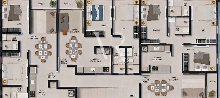 Apartamento, 2 quartos, 85 m² - Foto 7
