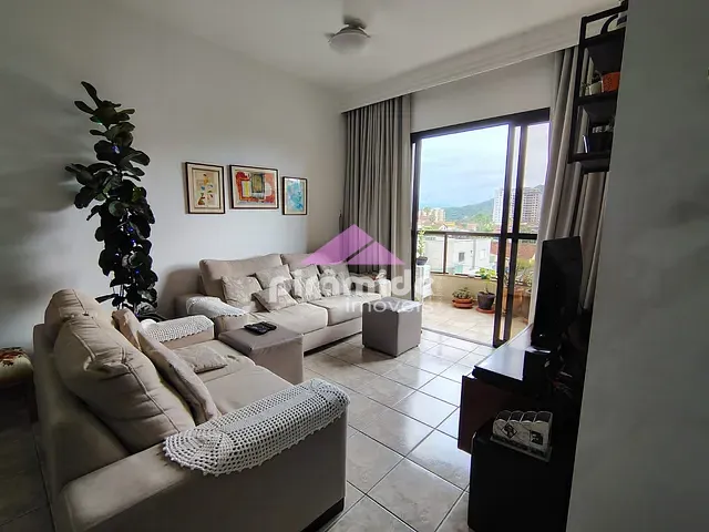Apartamento com 92m² 3 quartos e 1 banheiro, à venda, no bairro Martim de Sá em Caraguatatuba