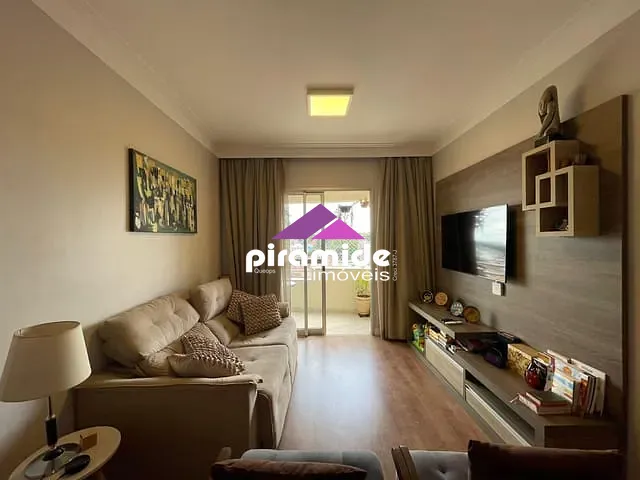 Apartamento com 90m² 3 quartos e 2 banheiros, à venda, no bairro Monte Castelo em São José dos Campos
