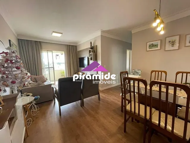 Apartamento com 90m² 3 quartos e 2 banheiros, à venda, no bairro Monte Castelo em São José dos Campos