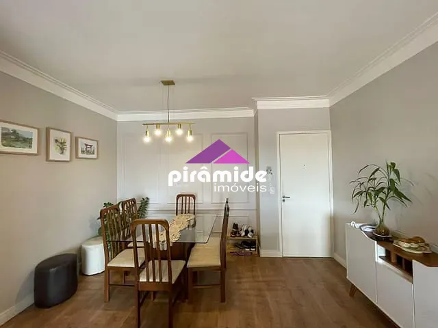 Apartamento com 90m² 3 quartos e 2 banheiros, à venda, no bairro Monte Castelo em São José dos Campos