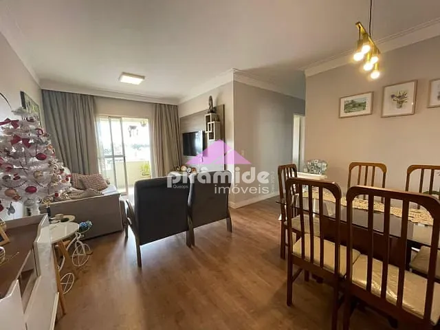 Apartamento com 90m² 3 quartos e 2 banheiros, à venda, no bairro Monte Castelo em São José dos Campos