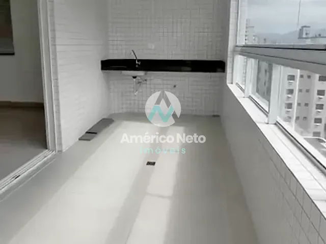 Apartamento com 88m² 2 quartos e 3 banheiros, à venda, no bairro Canto do Forte em Praia Grande