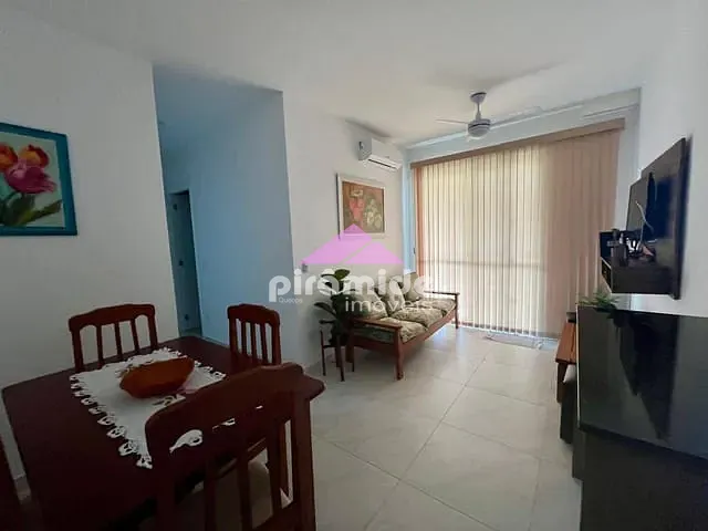 Apartamento com 66m² 2 quartos e 1 banheiro, à venda, no bairro Martim de Sá em Caraguatatuba