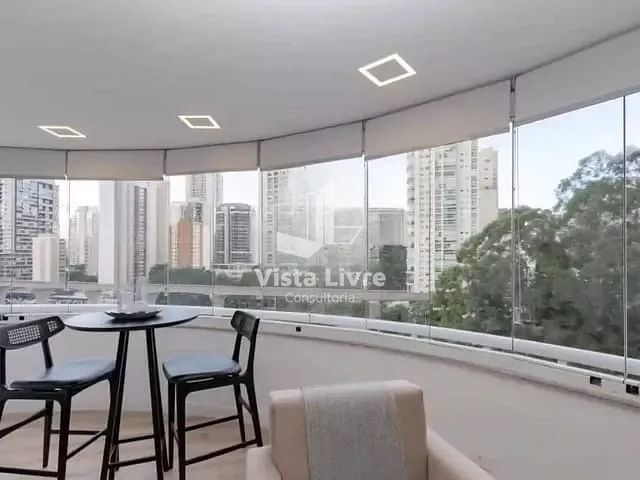 Apartamento com 118m² 3 quartos e 3 banheiros, à venda, no bairro Brooklin Paulista em São Paulo
