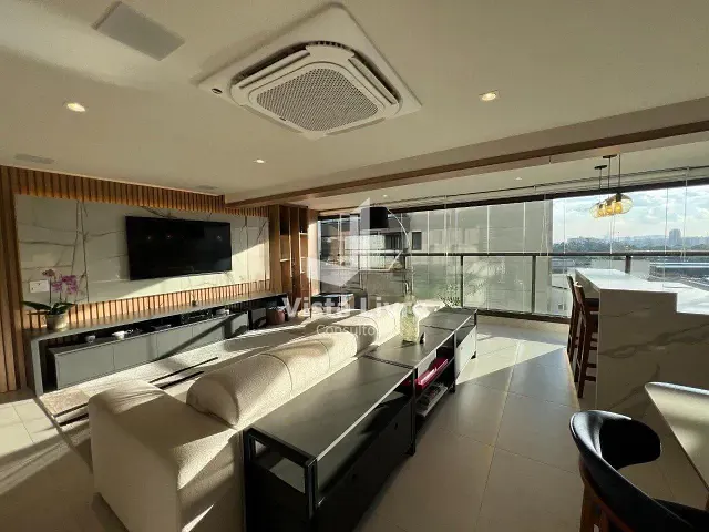 Apartamento com 130m² 3 quartos e 4 banheiros, à venda, no bairro Vila Leopoldina em São Paulo