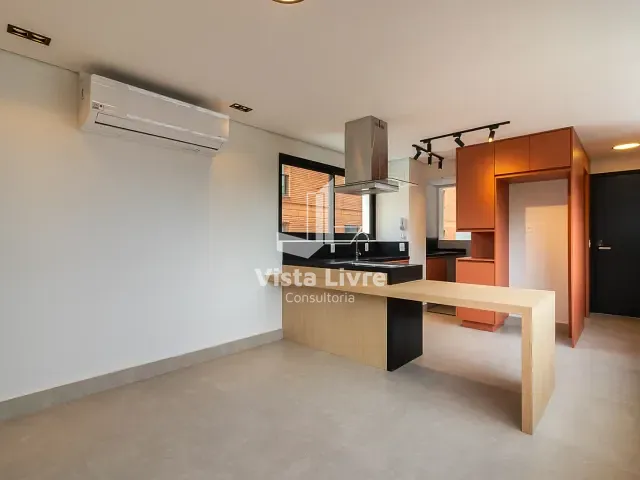 Apartamento com 60m² 1 quarto e 2 banheiros, à venda, no bairro Pinheiros em São Paulo
