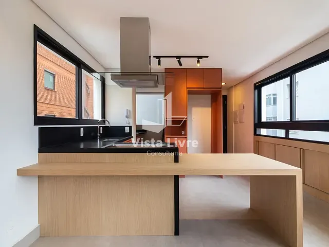 Apartamento com 60m² 1 quarto e 2 banheiros, à venda, no bairro Pinheiros em São Paulo
