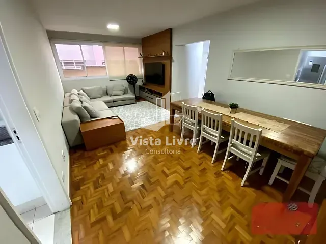 Apartamento com 88m² 2 quartos e 1 banheiro, à venda, no bairro Jardim Paulista em São Paulo