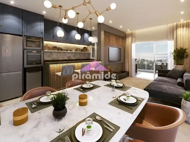 Apartamento com 70m² 2 quartos e 3 banheiros, à venda, no bairro Itaguá em Ubatuba