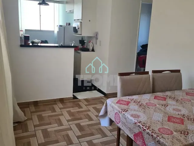 Apartamento 2 quartos e 1 banheiro, para alugar, no bairro Parque Senhor do Bonfim em Taubaté