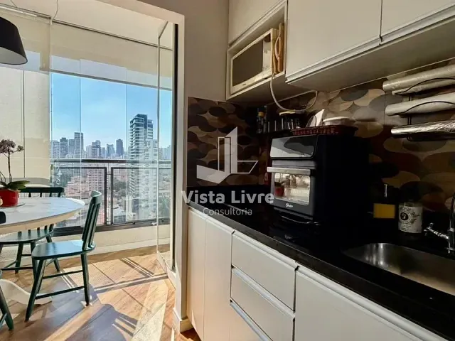 Apartamento com 35m² 1 quarto e 1 banheiro, à venda, no bairro Pinheiros em São Paulo