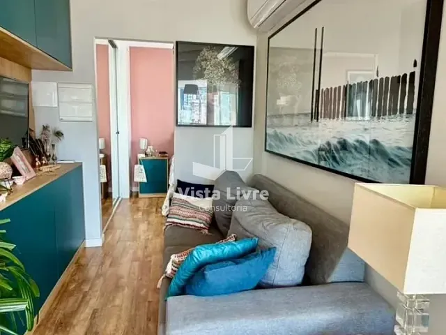 Apartamento com 35m² 1 quarto e 1 banheiro, à venda, no bairro Pinheiros em São Paulo