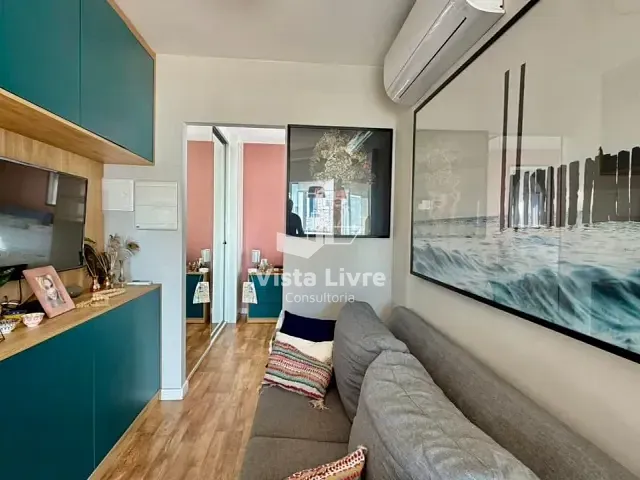 Apartamento com 35m² 1 quarto e 1 banheiro, à venda, no bairro Pinheiros em São Paulo