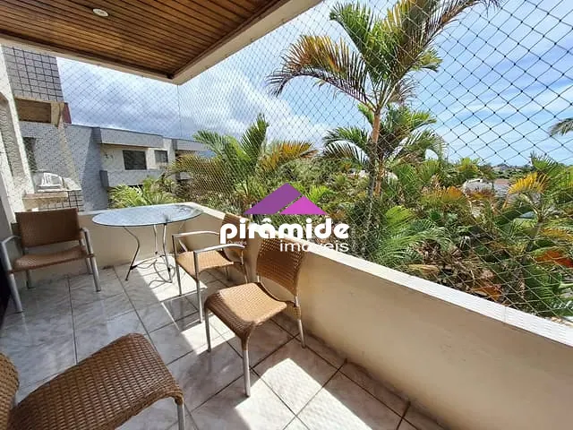 Apartamento com 110m² 3 quartos e 2 banheiros, para alugar, no bairro Pontal de Santa Marina em Caraguatatuba