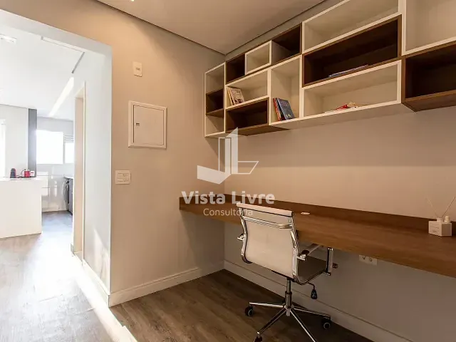 Apartamento com 56m² 1 quarto e 2 banheiros, à venda, no bairro Vila Nova Conceição em São Paulo