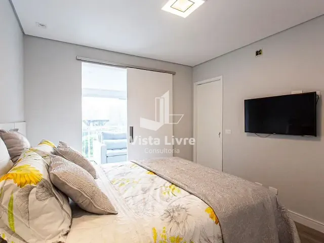 Apartamento com 56m² 1 quarto e 2 banheiros, à venda, no bairro Vila Nova Conceição em São Paulo