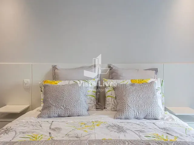 Apartamento com 56m² 1 quarto e 2 banheiros, à venda, no bairro Vila Nova Conceição em São Paulo