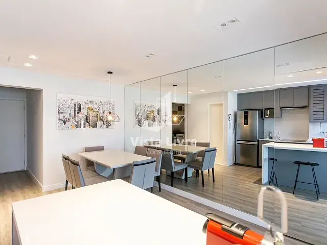 Apartamento com 56m² 1 quarto e 2 banheiros, à venda, no bairro Vila Nova Conceição em São Paulo