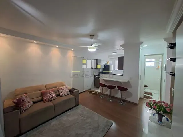 Apartamento com 65m² 2 quartos e 1 banheiro, à venda, no bairro Residencial Real Park Sumaré em Sumaré