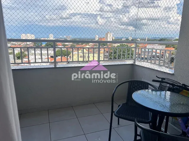 Apartamento com 65m² 2 quartos e 2 banheiros, à venda, no bairro Loteamento Residencial Vista Linda em São José dos Campos