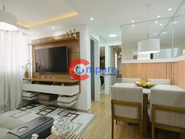 Apartamento 2 quartos e 1 banheiro, à venda, no bairro Jardim São Luis em Guarulhos