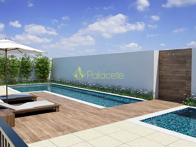 Apartamento com 75m² 2 quartos e 2 banheiros, à venda, no bairro Barranco em Taubaté