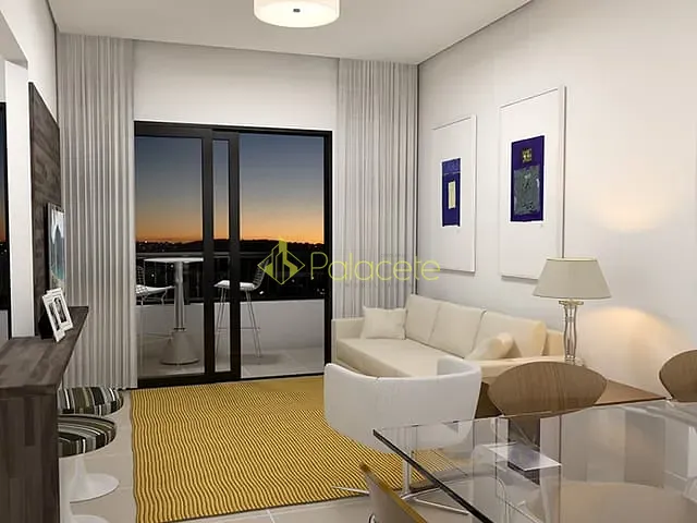 Apartamento com 75m² 2 quartos e 2 banheiros, à venda, no bairro Barranco em Taubaté